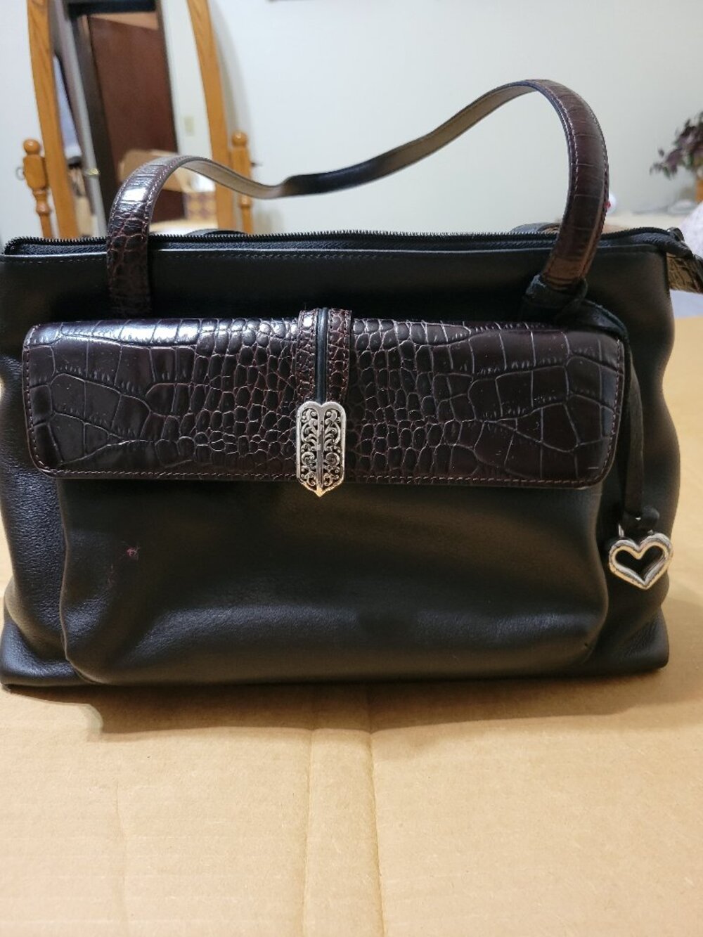 Black purse